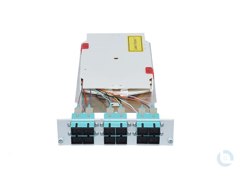 Modul für BGT 7TE, SC/PC Duplex, G50/125 OM3 kompl. bestückt