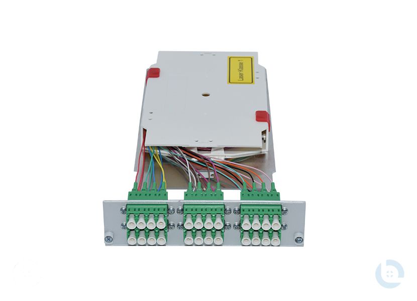 Modul für BGT 7TE, LC/APC-Quad, E9/125 OS2 G652.D kompl. bestückt