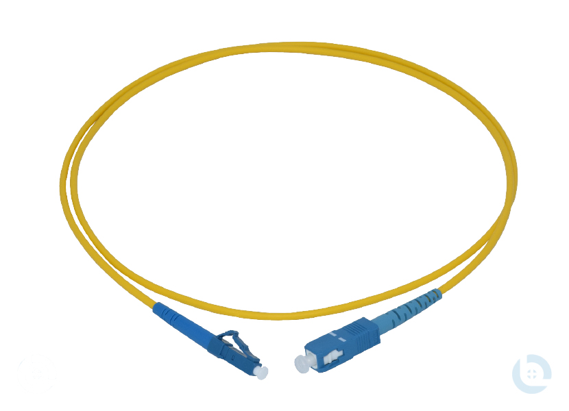 Simplexpatchkabel 1E9/125 OS2 gelb 2,8mm G657.A1 LC/PC-SC/PC