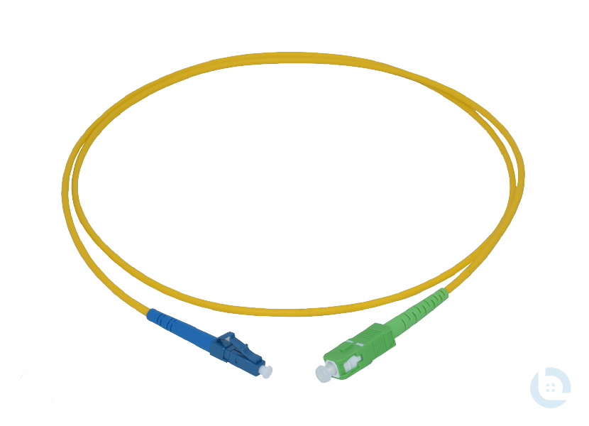 Simplexpatchkabel 1E9/125 OS2 gelb 2,8mm G657.A1 LC/PC-SC/APC