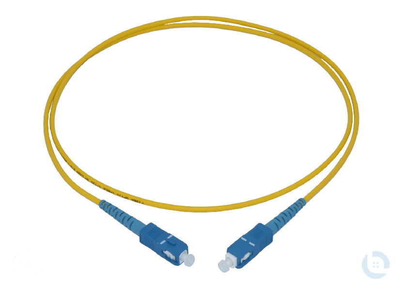 Simplexpatchkabel 1E9/125 OS2 gelb 2,8mm G657.A1 SC/PC-SC/PC