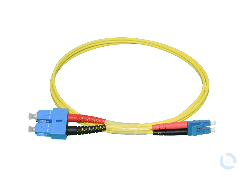Duplexpatchkabel 2E9/125 gelb 2,8mm G657.A1 LC/PC-SC/PC