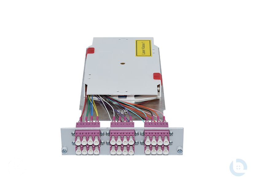 Modul für BGT 7TE, LC/PC Quad, G50/125 OM4 kompl. bestückt