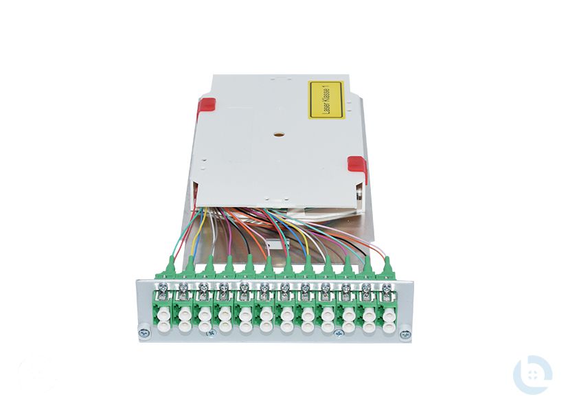 Modul für BGT 7TE, LC/APC-Duplex, E9/125 OS2 G652.D kompl. bestückt