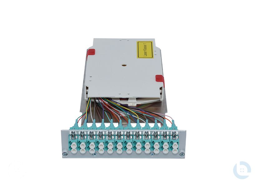 Modul für BGT 7TE, LC/PC Duplex, G50/125 OM3 kompl. bestückt