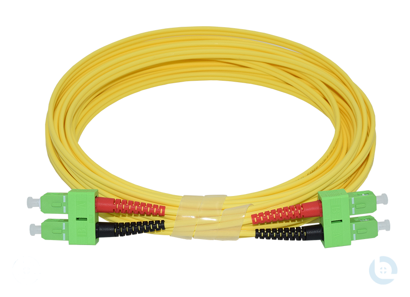 Duplexpatchkabel 2E9/125 gelb 2,8mm G657.A1 SC/APC-SC/APC