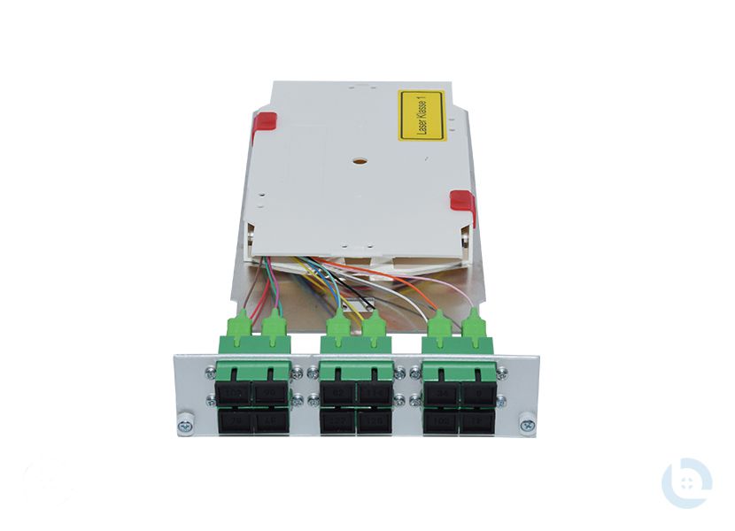 Modul für BGT 7TE, SC/APC-Duplex E9/125 OS2 G652.D kompl. bestückt