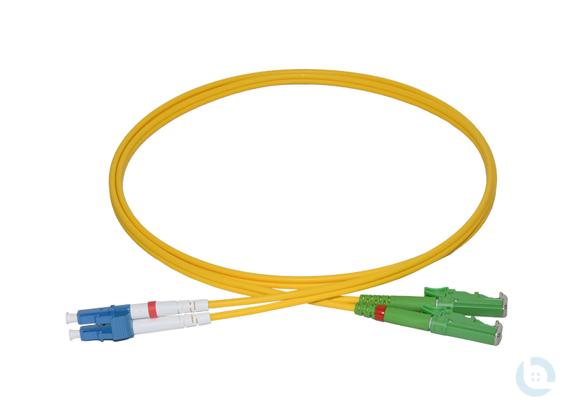 Duplexpatchkabel 2E9/125 gelb 2,8mm G657.A1 E2000/APC-LC/PC