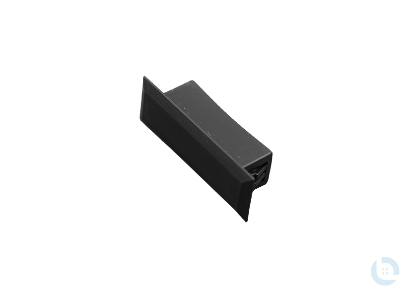 Blindstopfen für SC-Duplex, schwarz