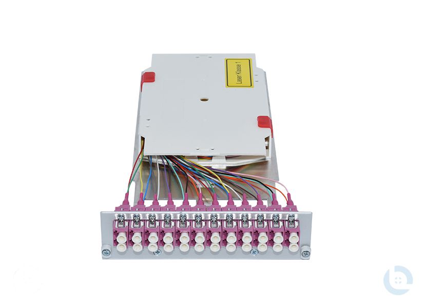Modul für BGT 7TE, LC/PC Duplex, G50/125 OM4 kompl. bestückt