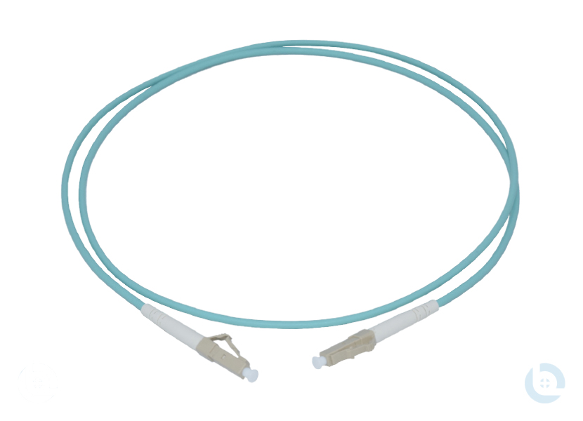 Simplexpatchkabel 1G50/125 OM3 aqua 2,8mm LC/PC-LC/PC