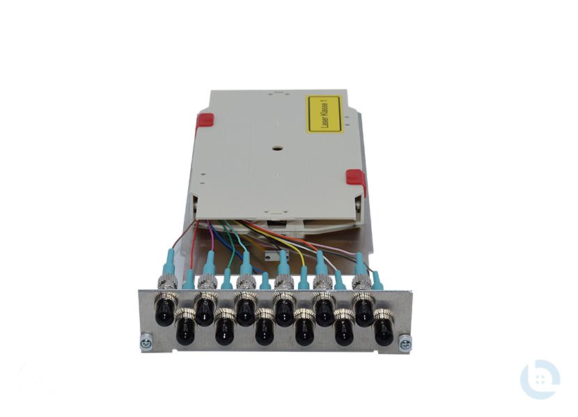 Modul für BGT 7TE, ST/PC Simplex, G50/125 OM3 kompl. bestückt